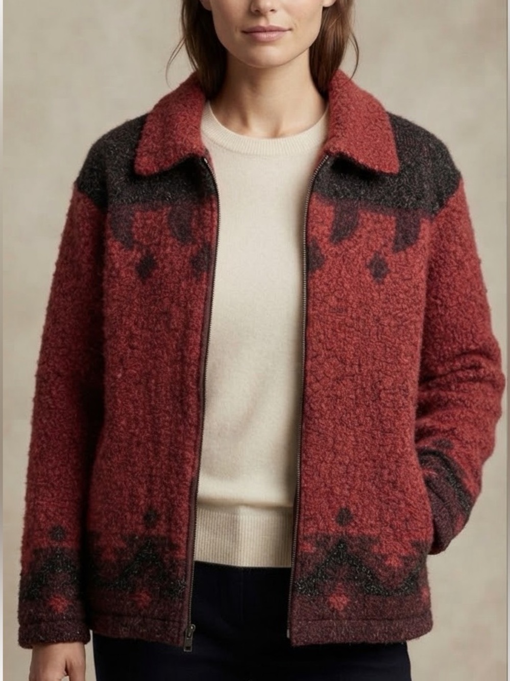 Vintage Harley of Scotland Cardigan Size S